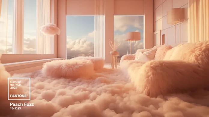 Come usare il colore Pantone 2024 in casa?